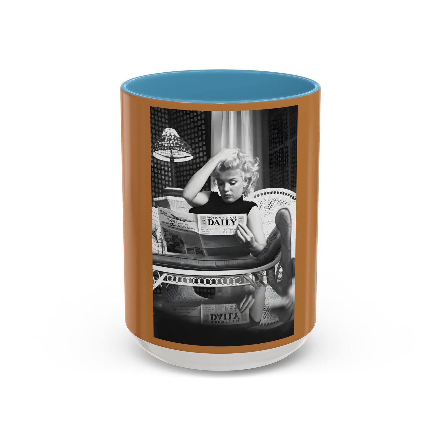 Marilyn Monroe  News paper- Accent Coffee Mug (11, 15oz)