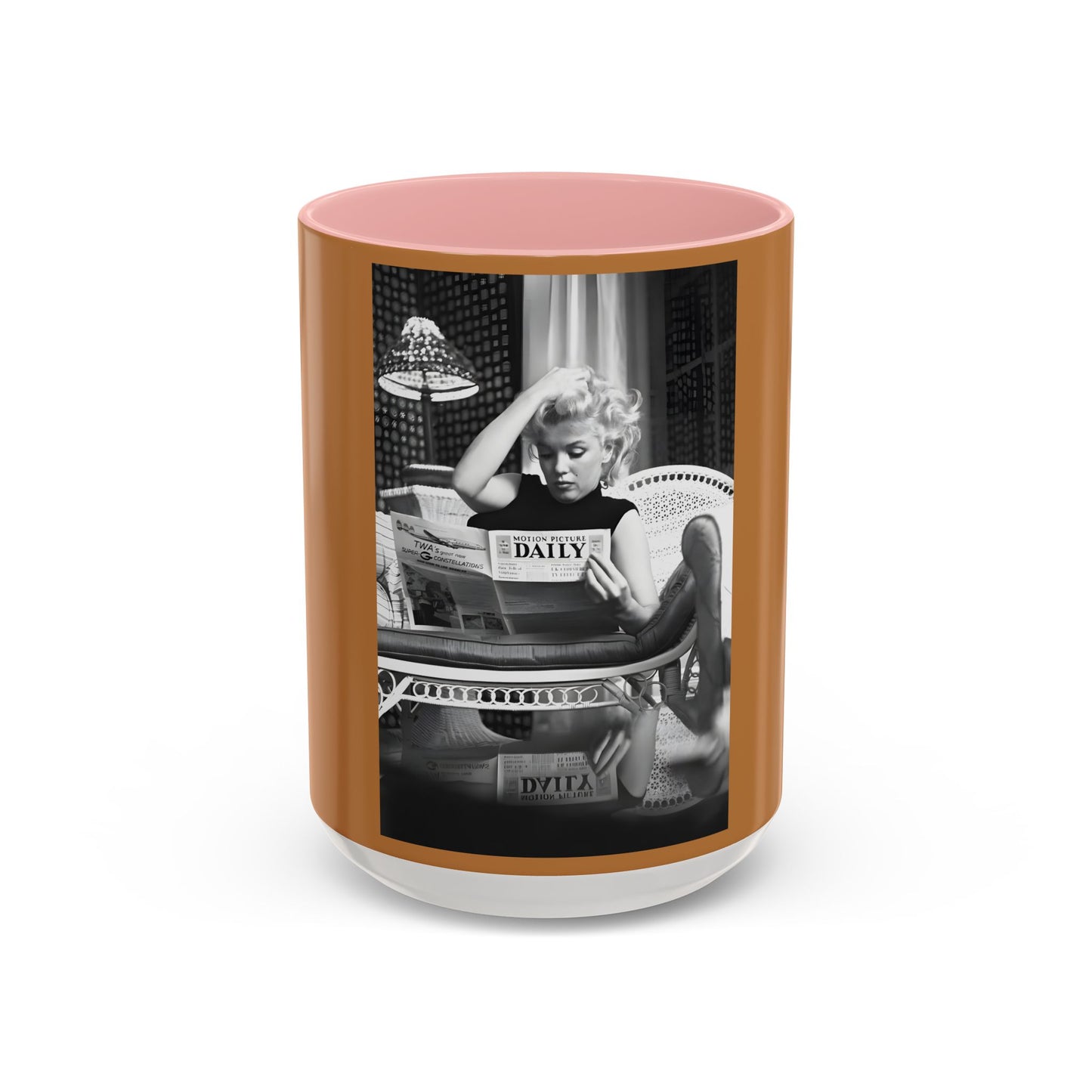 Marilyn Monroe  News paper- Accent Coffee Mug (11, 15oz)