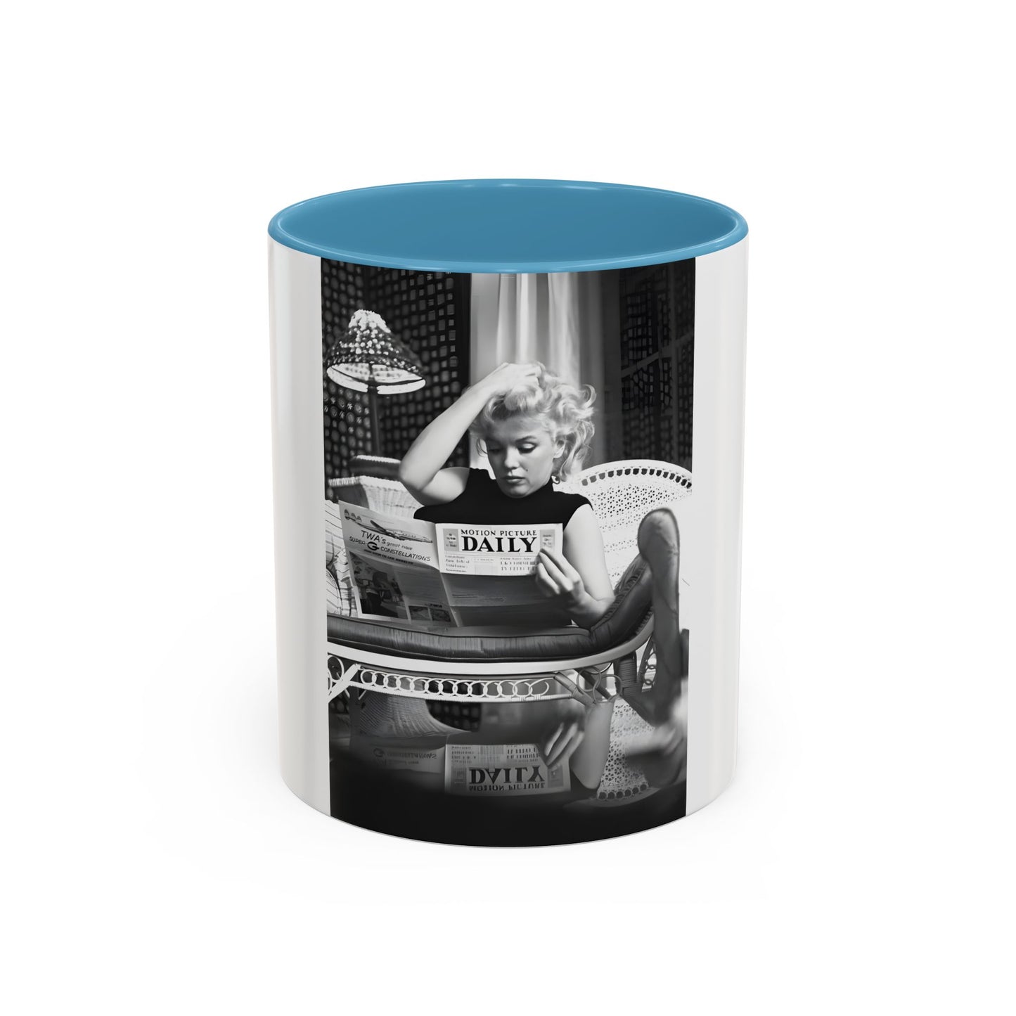 Marilyn Monroe  News paper- Accent Coffee Mug (11, 15oz)