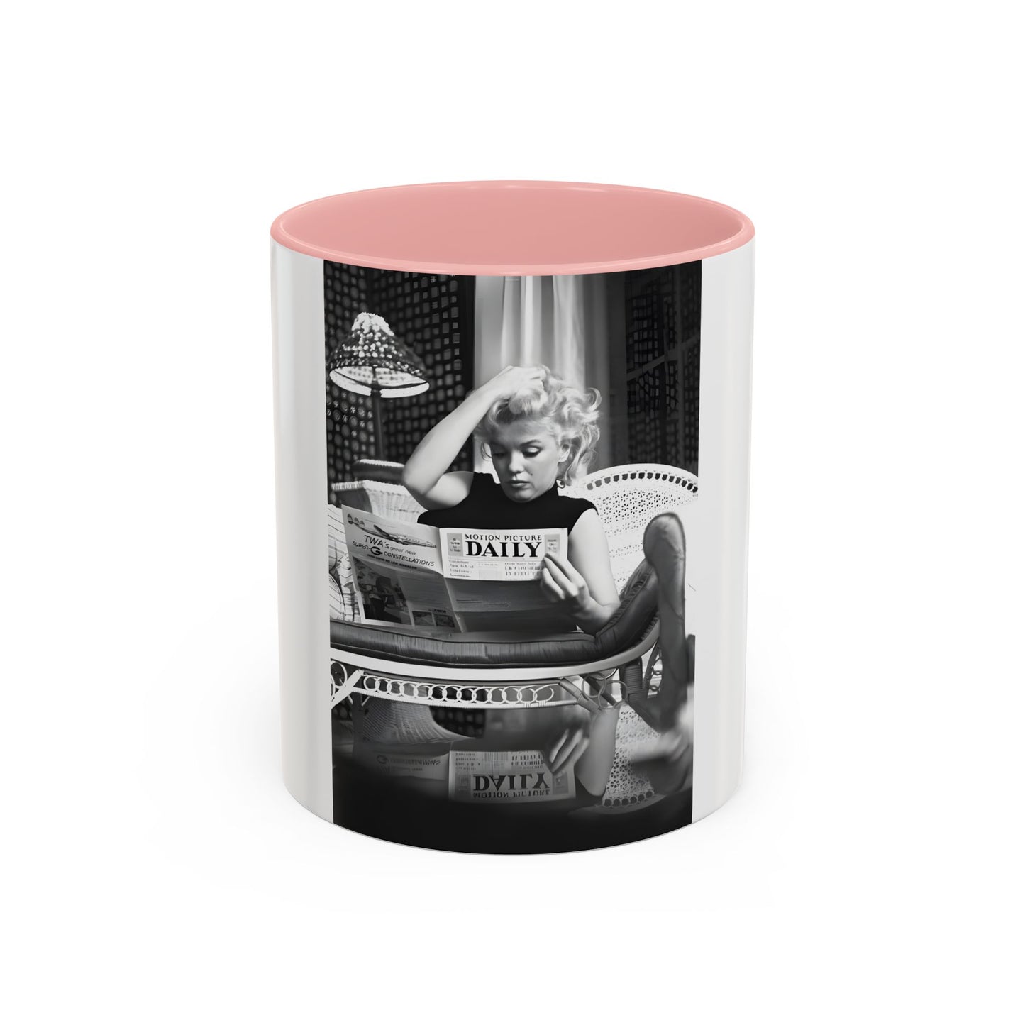 Marilyn Monroe  News paper- Accent Coffee Mug (11, 15oz)