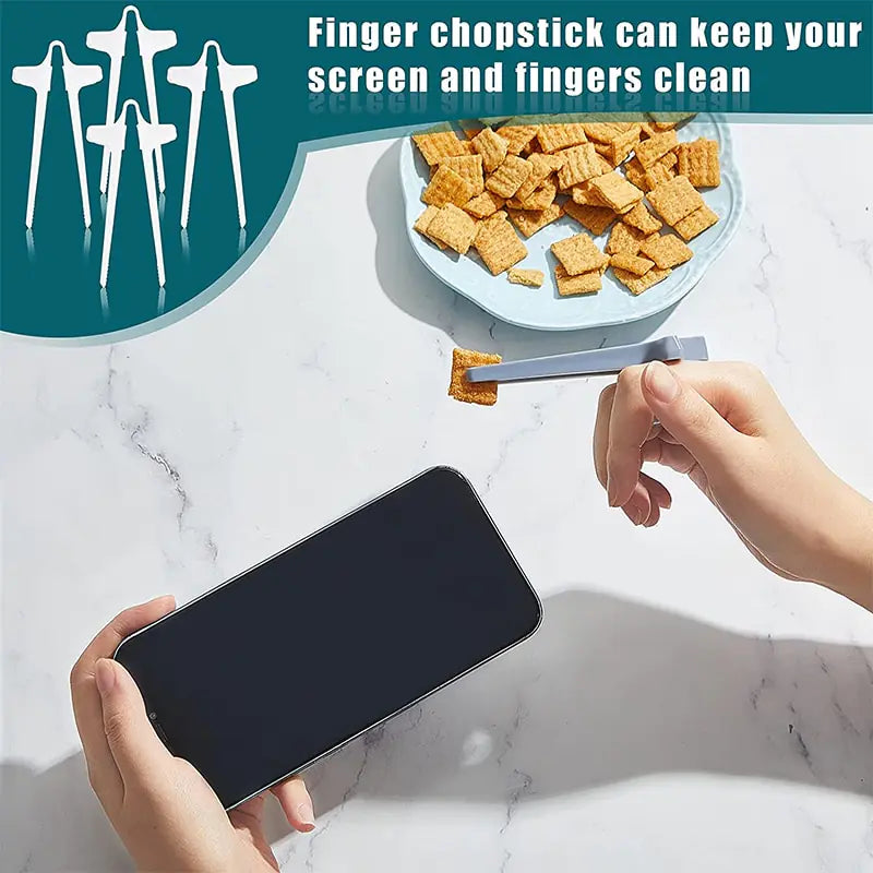 Finger Chopsticks Game Player Snack